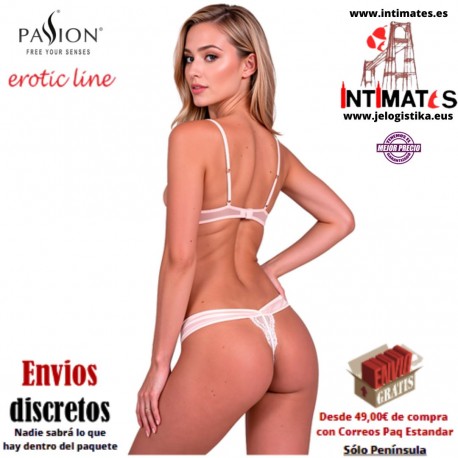 Tivolea ·  Conjunto de sujetador y tanga rosa · Passion