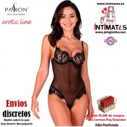 Zovel · Body negro delicado y sofisticado · Passion