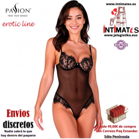 Zovel · Body negro delicado y sofisticado · Passion