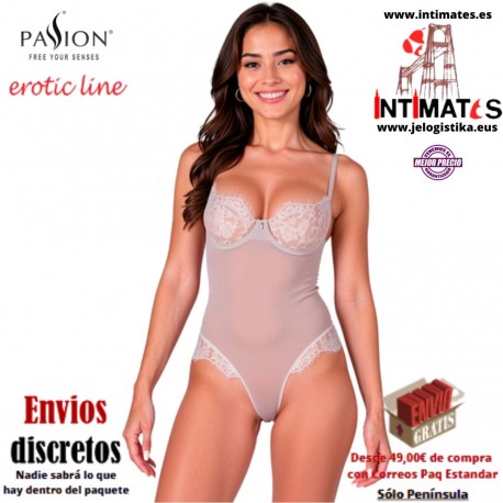 Zovel · Body gris delicado y sofisticado · Passion