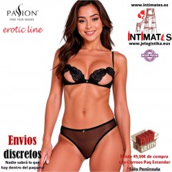 Intimari ·  Conjunto de sujetador y bragas negro · Passion