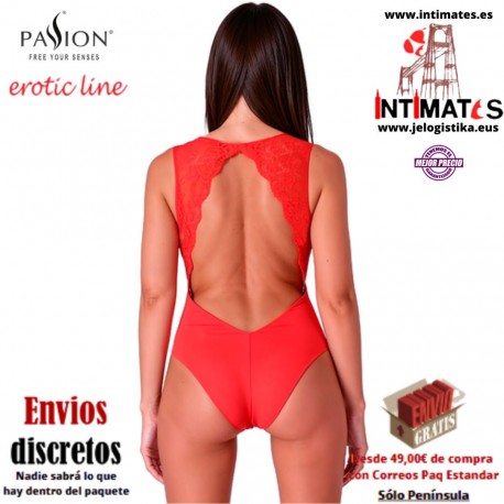 Evalie · Body rojo delicado y romantico · Passion