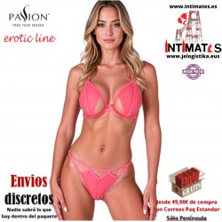 Resilque ·  Conjunto de sujetador y tanga rojo · Passion