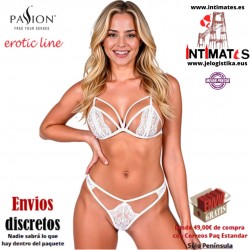Anuvera ·  Conjunto de sujetador y tanga blanco · Passion
