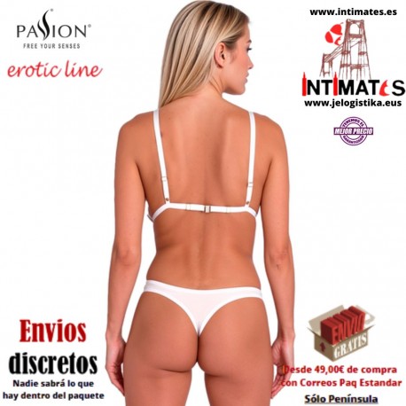 Anuvera ·  Conjunto de sujetador y tanga blanco · Passion