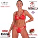 Anuvera ·  Conjunto de sujetador y tanga rojo · Passion