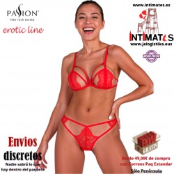 Anuvera ·  Conjunto de sujetador y tanga rojo · Passion