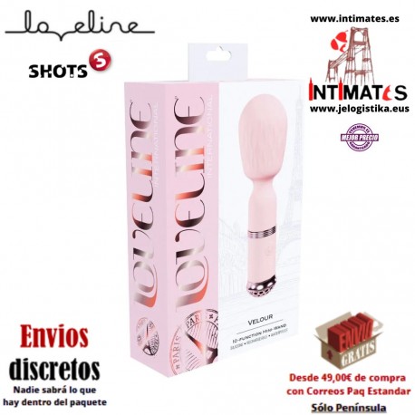 Velour · Mini masajeador texturizado · Loveline