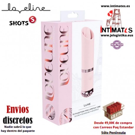 Luxe · Mini vibrador de labios · Loveline