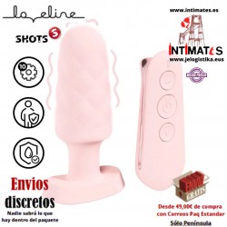 Velvet · Plug suave y texturizado con 10 f de vibración · Loveline