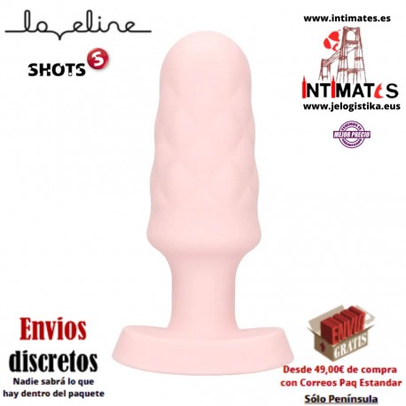 Velvet · Plug suave y texturizado con 10 f de vibración · Loveline