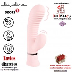 Mystique - Ribbed Rabbit · Vibrador en forma de conejo · Loveline