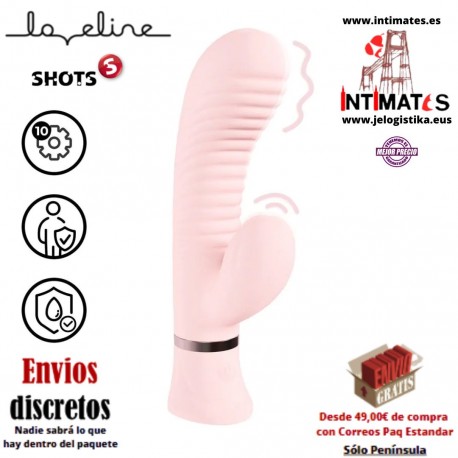 Mystique - Ribbed Rabbit · Vibrador en forma de conejo · Loveline