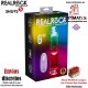 LED Vibrating Straight Cock · Pene recto con vibración 150mm · RealRock