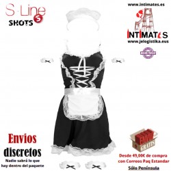 French Maid Costume · Disfraz de sirvienta · S-Line