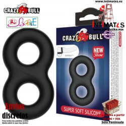 Infinity · Anillo doble de silicona · Crazy Bull