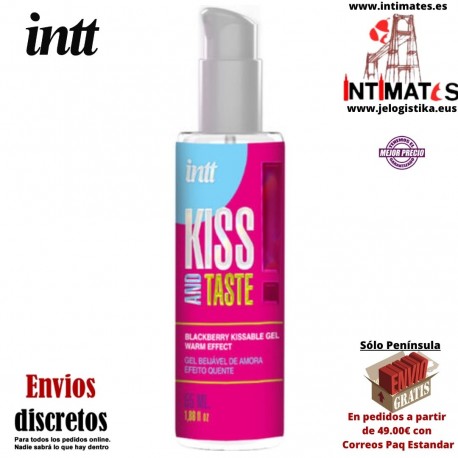 Kiss & Taste · Gel besable con efecto calor · Intt