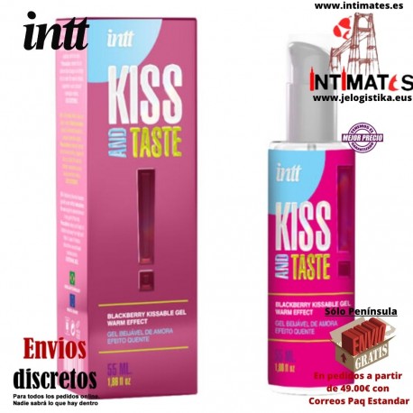 Kiss & Taste · Gel besable con efecto calor · Intt