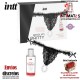 Brazilian Panty · Pack de lencería con perlas y lubricante a base de agua.· intt