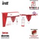 Brazilian Panty · Pack de lencería roja con perlas y lubricante a base de agua.· intt