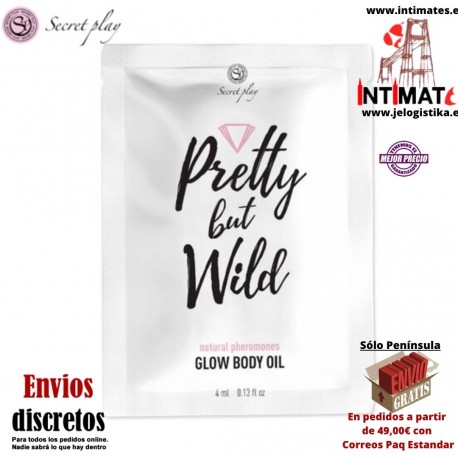 Pretty But Wild · Aceite corporal iluminador 4ml · Secret Play