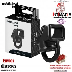 Cock Ring Cage · Anillo jaula el pene · Addicted toys