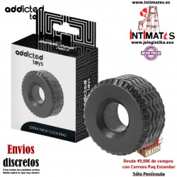 Extra Thick Cock Ring  · Anillo para el pene extra grueso · Addicted toys