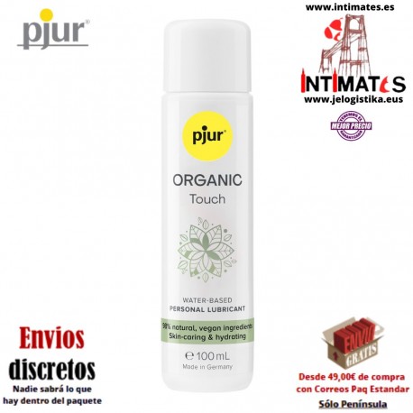 ORGANIC Touch · Lubricante a base de agua · pjur®