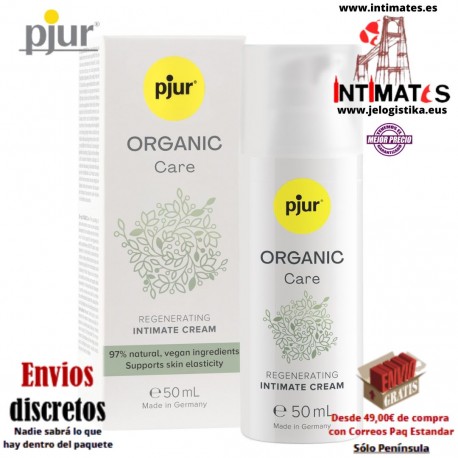 ORGANIC Care · Crema íntima suave para pieles sensibles · pjur®