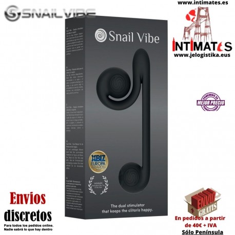 Vibrador multiacción · Snail vibe