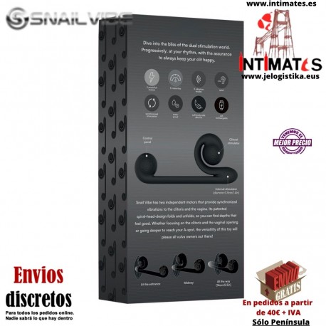 Vibrador multiacción · Snail vibe