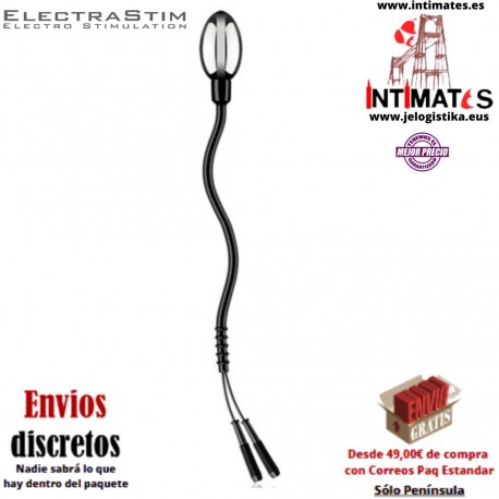 Tadpole Electrode - Soft Tail Electro Egg · Electrodo bipolar de forma curva · ElectraStim