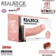 Strap-On Vibrador Hueco - 155 mm · RealRock