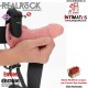 Strap-On Vibrador Hueco - 155 mm · RealRock