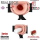 Strap-On Vibrador Hueco - 155 mm · RealRock
