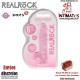 Crystal Clear · Realistic Dildo with Balls · RealRock