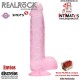 Crystal Clear · Realistic Dildo with Balls · RealRock
