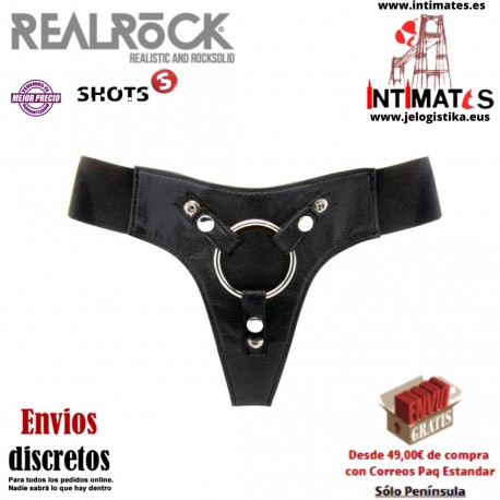 Harness Deluxe · Consolador con vibrador  · RealRock