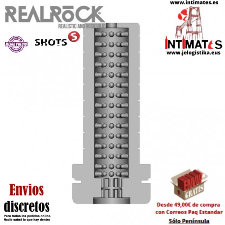 Easy Rider - Masturbador texturizado - Negro · RealRock