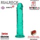 Crystal Clear 7''· Consolador realista recto con ventosa  · RealRock