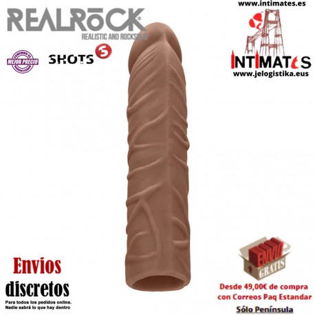 Penis Sleeve 7" · Funda para el pene 170mm · RealRock