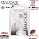 Crystal Clear 5" · Consolador no realista con ventosa 13 cm · RealRock