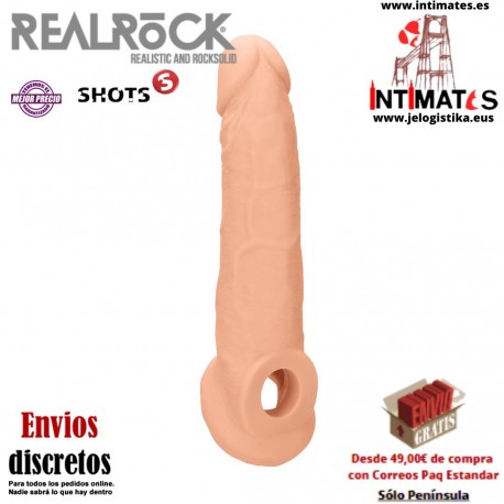 Penis Sleeve 9" · Funda para el pene 230mm · RealRock