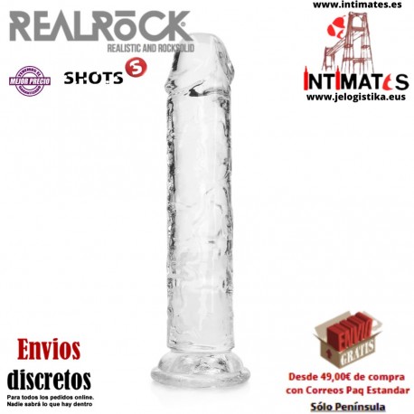 Crystal Clear 7" · Realistic Dildo 180mm · RealRock