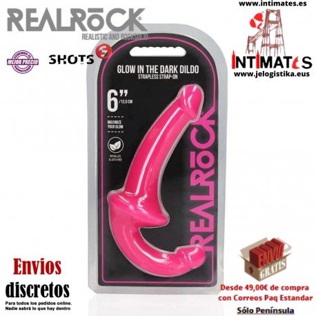 Glow in the Dark 6" · Arnes sin tirantes 135mm · RealRock