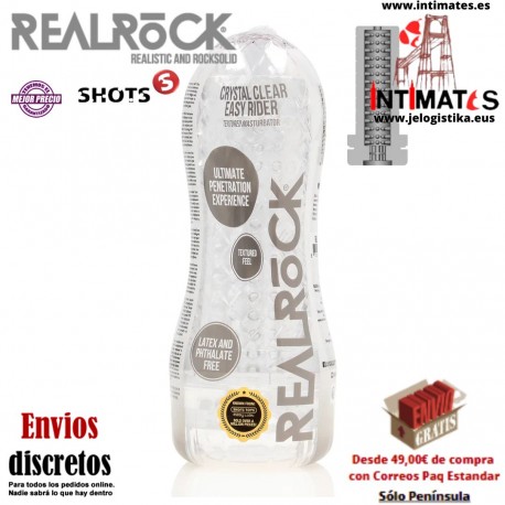 Easy Rider - Masturbador texturizado - Transparente · RealRock