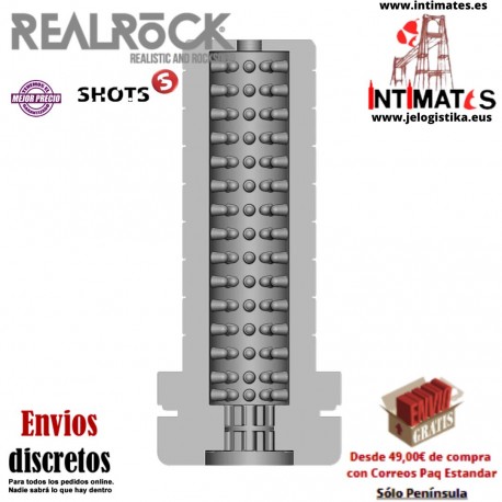 Easy Rider - Masturbador texturizado - Transparente · RealRock