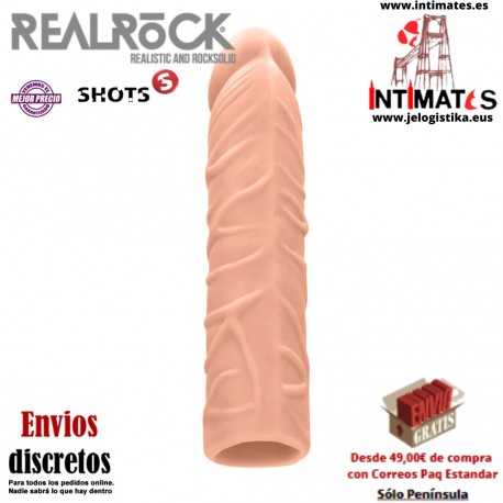 Penis Sleeve 7" · Funda para el pene 170mm · RealRock