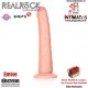 Slim Dildo 8" · Consolador delgado y realista con ventosa · RealRock