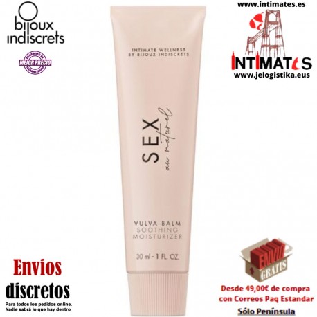 Sex Au Naturel ·  Bálsamo hidrdratatante y calmante vulvar · Bijoux Indiscrets